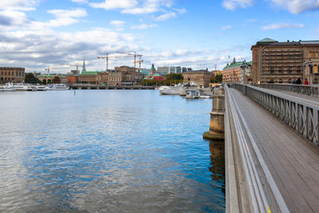 Fototapeta premium Stockholm harbor