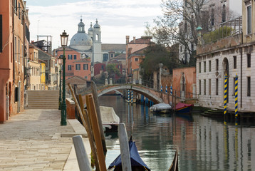 Fototapeta premium Typical Venetian View in the Dorsoduro District