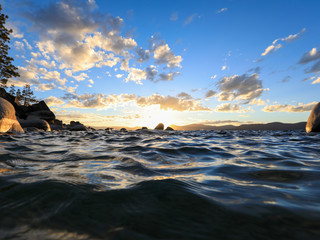 Beautiful Lake Tahoe Sunset