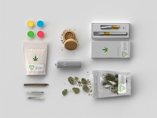 Marijuana Products - Medical Cannabis - White