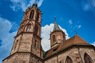 Fototapeta na wymiar Cathedral of Villingen, Baden-Wurtemberg, Germany