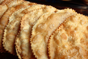 homemade cake with meat