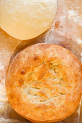 Bread is homemade, tasty, I tried it myself!