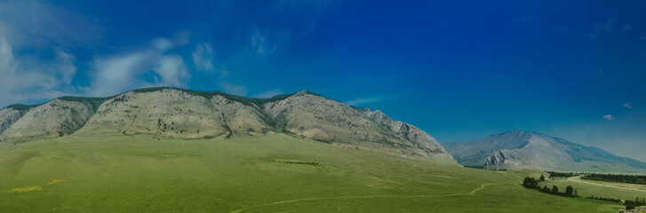 Baikal landscape panorama