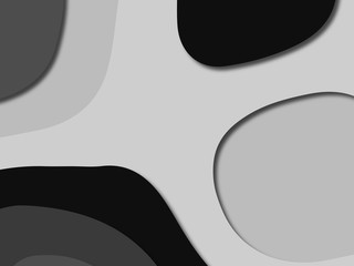 3D abstract paper art style, design layout for business presentations, flyers, posters, prints, decoration, cards, brochure cover.