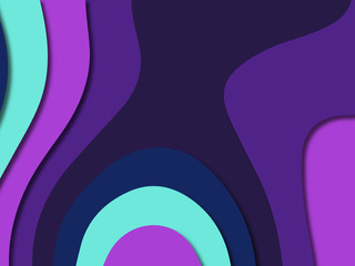 3D abstract paper art style, design layout for business presentations, flyers, posters, prints, decoration, cards, brochure cover.