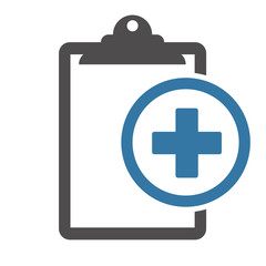 Obraz premium Medical Insurance Icon. Flat icon vector Illustration.