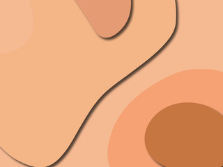 3D abstract paper art style, design layout for business presentations, flyers, posters, prints, decoration, cards, brochure cover.