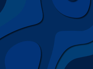 3D abstract paper art style, design layout for business presentations, flyers, posters, prints, decoration, cards, brochure cover.