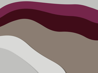 3D abstract paper art style, design layout for business presentations, flyers, posters, prints, decoration, cards, brochure cover.