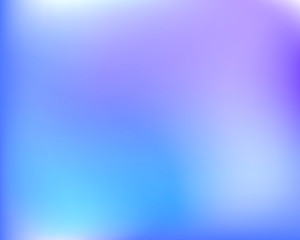 Abstract light blue violet bright blured gradient background. Vector llustration.