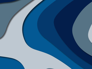 3D abstract paper art style, design layout for business presentations, flyers, posters, prints, decoration, cards, brochure cover.