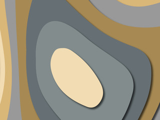 3D abstract paper art style, design layout for business presentations, flyers, posters, prints, decoration, cards, brochure cover.