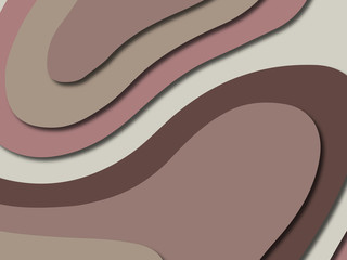 3D abstract paper art style, design layout for business presentations, flyers, posters, prints, decoration, cards, brochure cover.