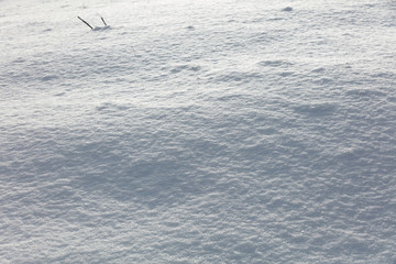 white snow background