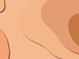 3D abstract paper art style, design layout for business presentations, flyers, posters, prints, decoration, cards, brochure cover.