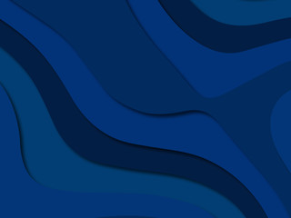 3D abstract paper art style, design layout for business presentations, flyers, posters, prints, decoration, cards, brochure cover.