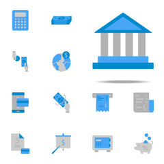 Bank, cash, money, finance icon. Finance & Money icons universal set for web and mobile