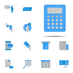 Banking, calculator, currency, efficiency, productivity icon. Finance & Money icons universal set for web and mobile