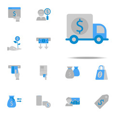 Delivery, rate, price, shipping, truck icon. Finance & Money icons universal set for web and mobile