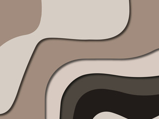 3D abstract paper art style, design layout for business presentations, flyers, posters, prints, decoration, cards, brochure cover.