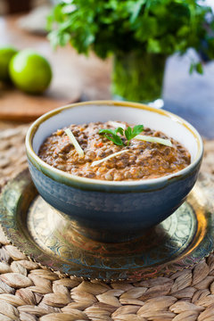 Mah Ki Dal  -  Kaali Dal -  Indian Cuisine Delicious Dish