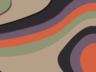 3D abstract paper art style, design layout for business presentations, flyers, posters, prints, decoration, cards, brochure cover.