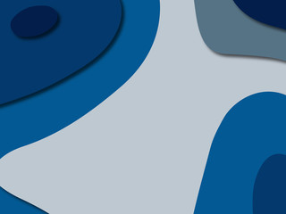 3D abstract paper art style, design layout for business presentations, flyers, posters, prints, decoration, cards, brochure cover.