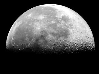 Fifty Six percent Waning Gibbous Moon / Waning means that it is getting smaller. Gibbous refers to the shape, which is less than the full circle of a Full Moon