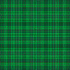 St. Patricks day Tartan plaid. Scottish cage