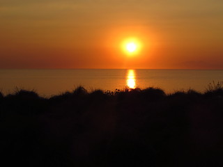 sunrise in the mountains