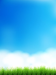 Obraz premium 空 雲 風景 背景