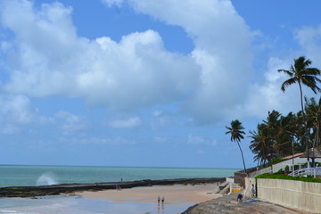 view of the beach