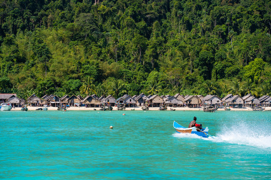 2 Febuary 2019-Thailand::Moken village at Surin island