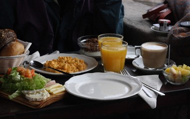 Portuguese breakfast