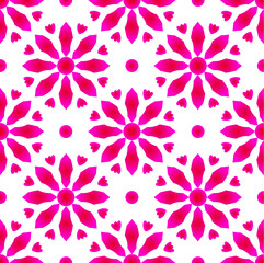 Fototapeta na wymiar pink flower pattern