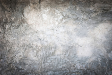 Fototapeta premium cement concrete gray mortar wall rough grunge crack surface texture background