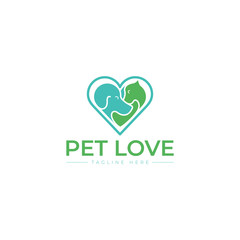 pet love logo design