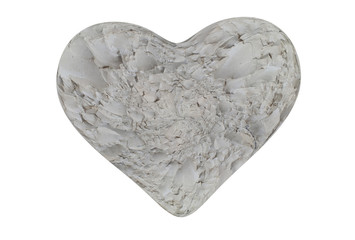 heart rock valevtine  isolated