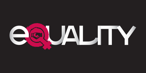 women's logo. women's equality logo in commemorating world women's day. © dexter.natanael