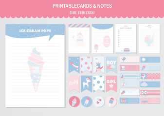 Set of animals and cute vector cards,bears,baby shower,printable,  tags,cards,templates,Notes, Stickers, Labels,Scrap booking, Congratulations, Invitations,Vector illustrations