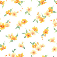 Obraz premium Japanese style cherry blossom pattern,