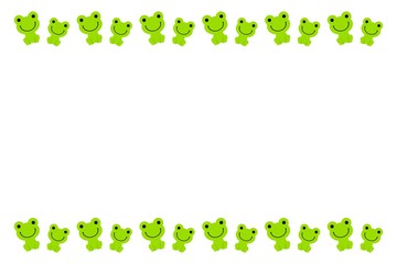 カエルのフレーム