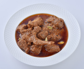 Mutton Korma, Delecious gravy with tender mutton meat and rich cardamom flavor