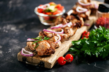 Shish kebab or shashlik