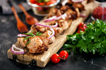 Shish kebab or shashlik