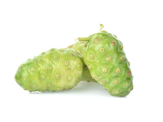 Great morinda isolated on white background