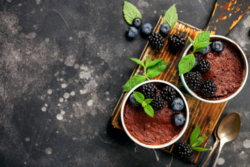 Chocolate mug cupcake