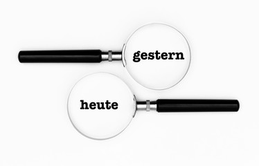 Gestern oder heute