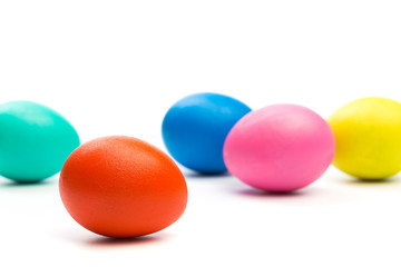 easter eggs isolated